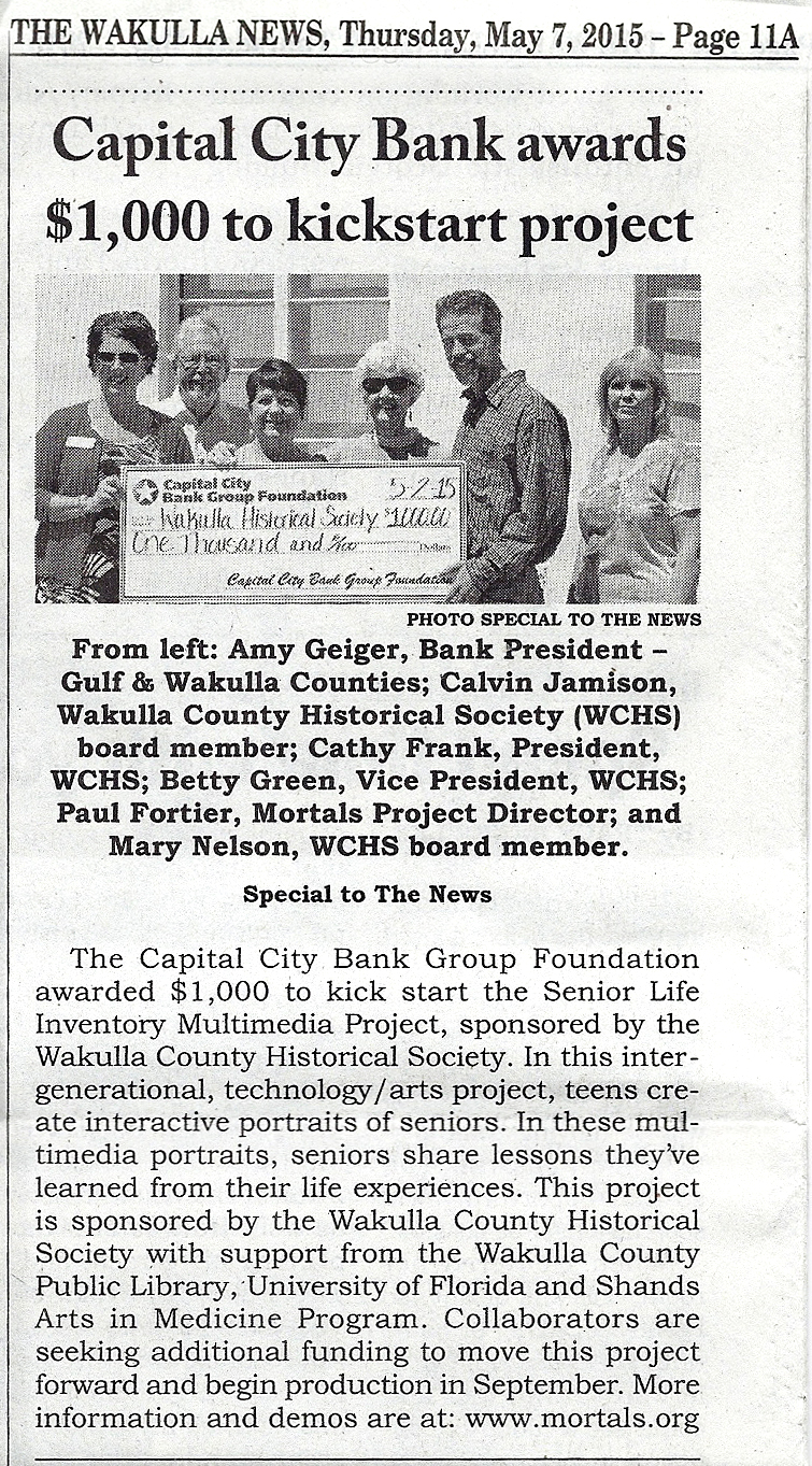 Wakulla News 5-7-2015